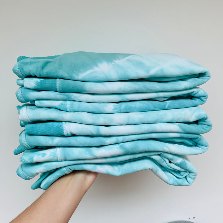 Turquoise Waters Tie Dye Sweater