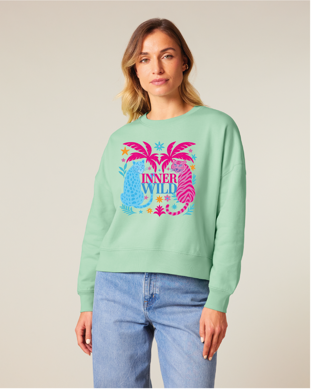 Inner Wild Sweater in Mint