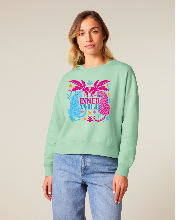 Inner Wild Sweater in Mint