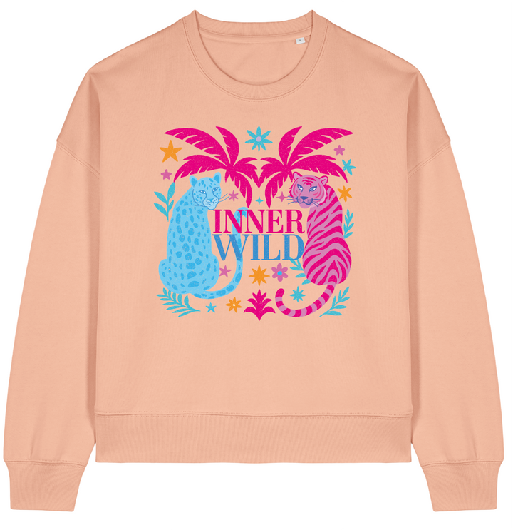Inner Wild Sweater in Peach