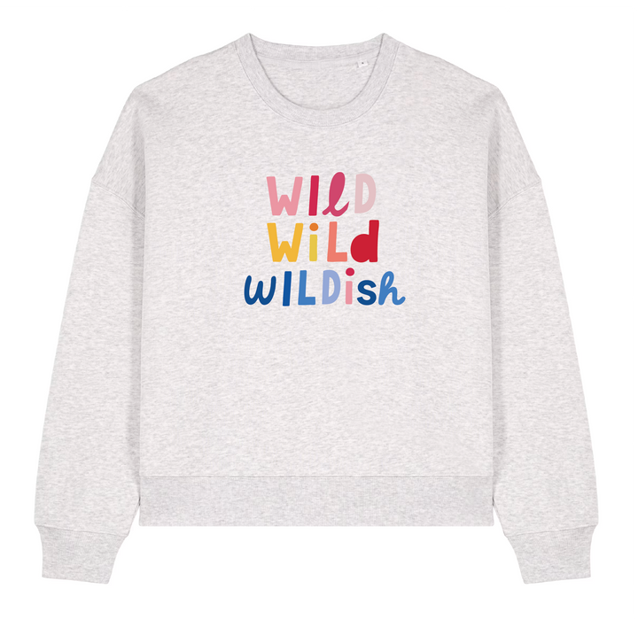Wild, Wild, Wildish Sweater in Grey