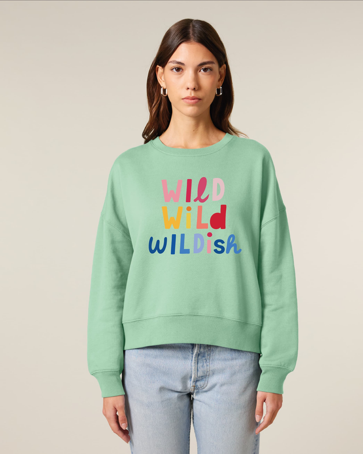 Wild, Wild, Wildish Sweater in Green